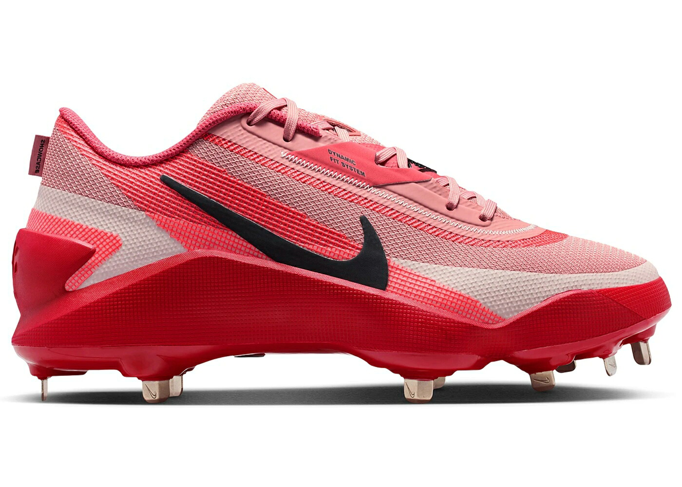ナイキ ダイヤモンド 赤 レッド 黒色 ブラック クリムゾン スニーカー メンズ NIKE DIAMOND SHOWCASE MTL RED STARDUST SILT BLACK / RED STARDUST BRIGHT CRIMSON SILT