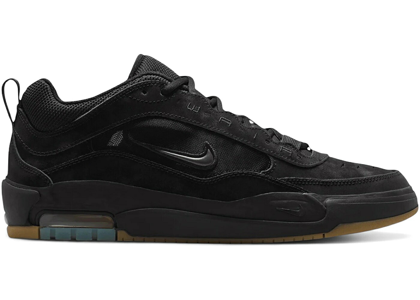 ナイキ エスビー マックス 黒色 ブラック エアマックス スニーカー メンズ NIKE SB AIR MAX ISHOD WAIR TRIPLE BLACK GUM / BLACK BLACK BLACK BLACK