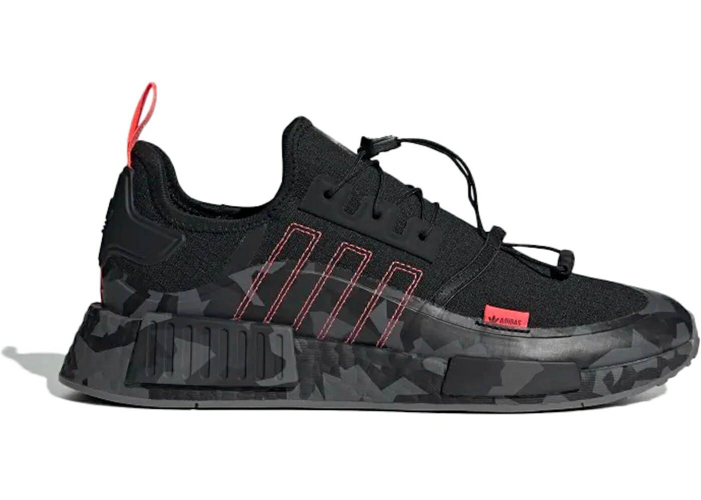 アディダス 中核グループ 黒いこと 黒いこと ターボ 薄墨色 薄墨色 スニーカー メンズ ADIDAS NMD R1 TR CORE BLACK TURBO / CORE BLACK TURBO GREY THREE