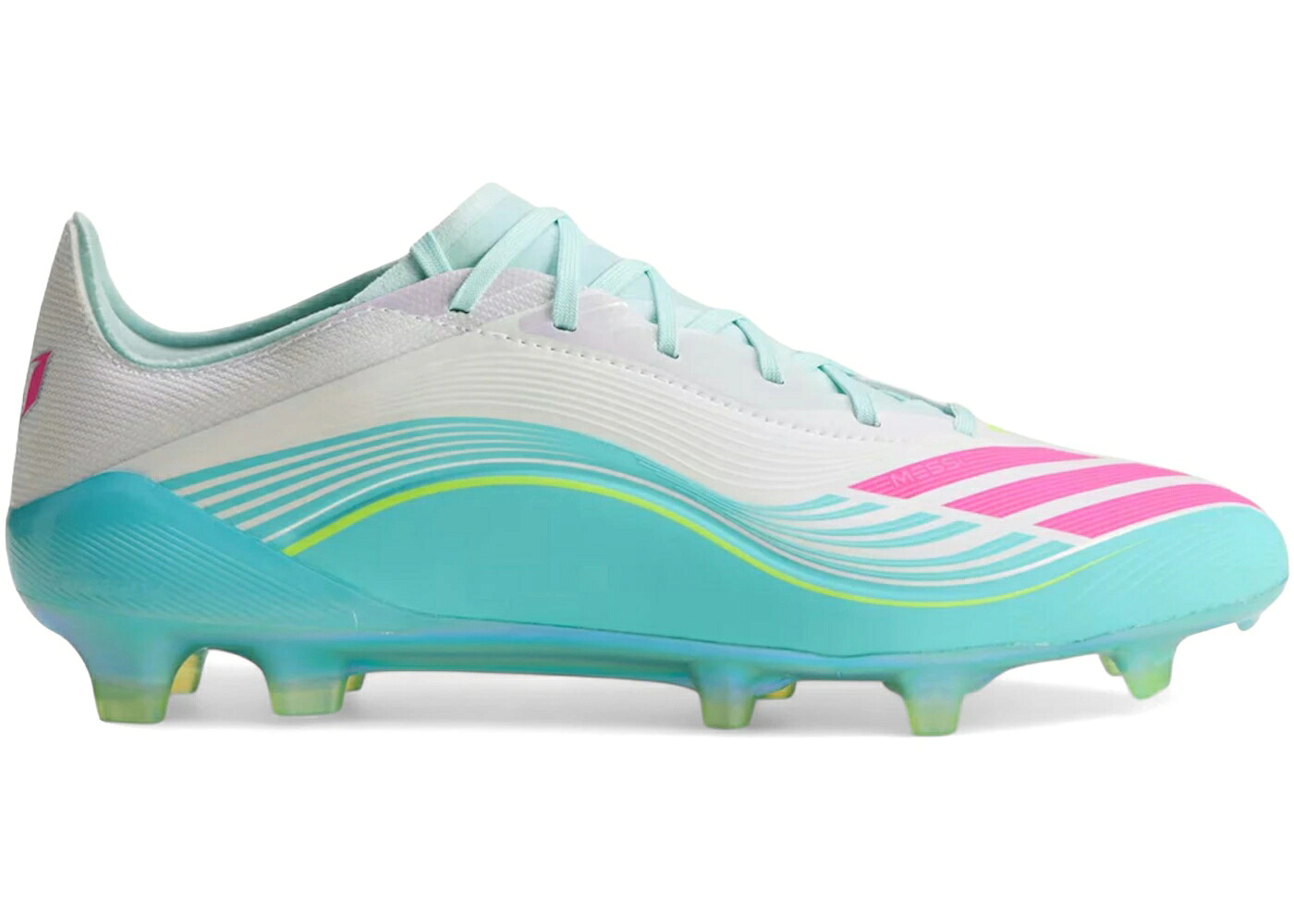 アディダス エリート 白いこと 白いこと さくら色 スニーカー メンズ ADIDAS F50 ELITE FG MESSI AURORA RADIANTE PACK / CLOUD WHITE LUCID PINK FLASH