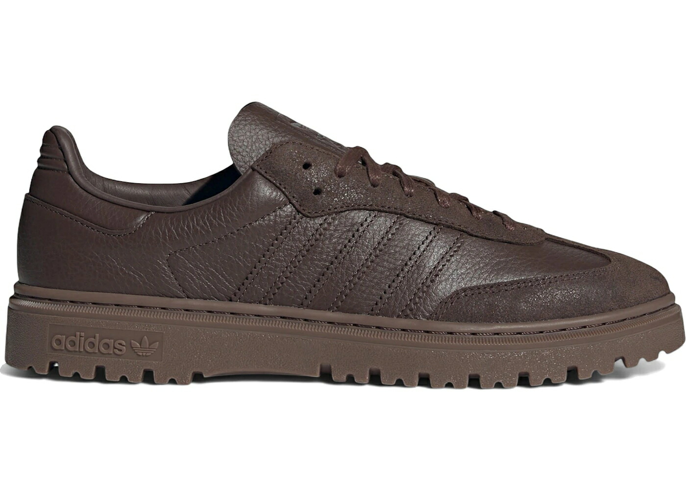 アディダス サンバ 赤銅色 赤銅色 スニーカー メンズ ADIDAS SAMBA LX FREIZEIT BROWN GUM / BROWN BROWN GUM 5