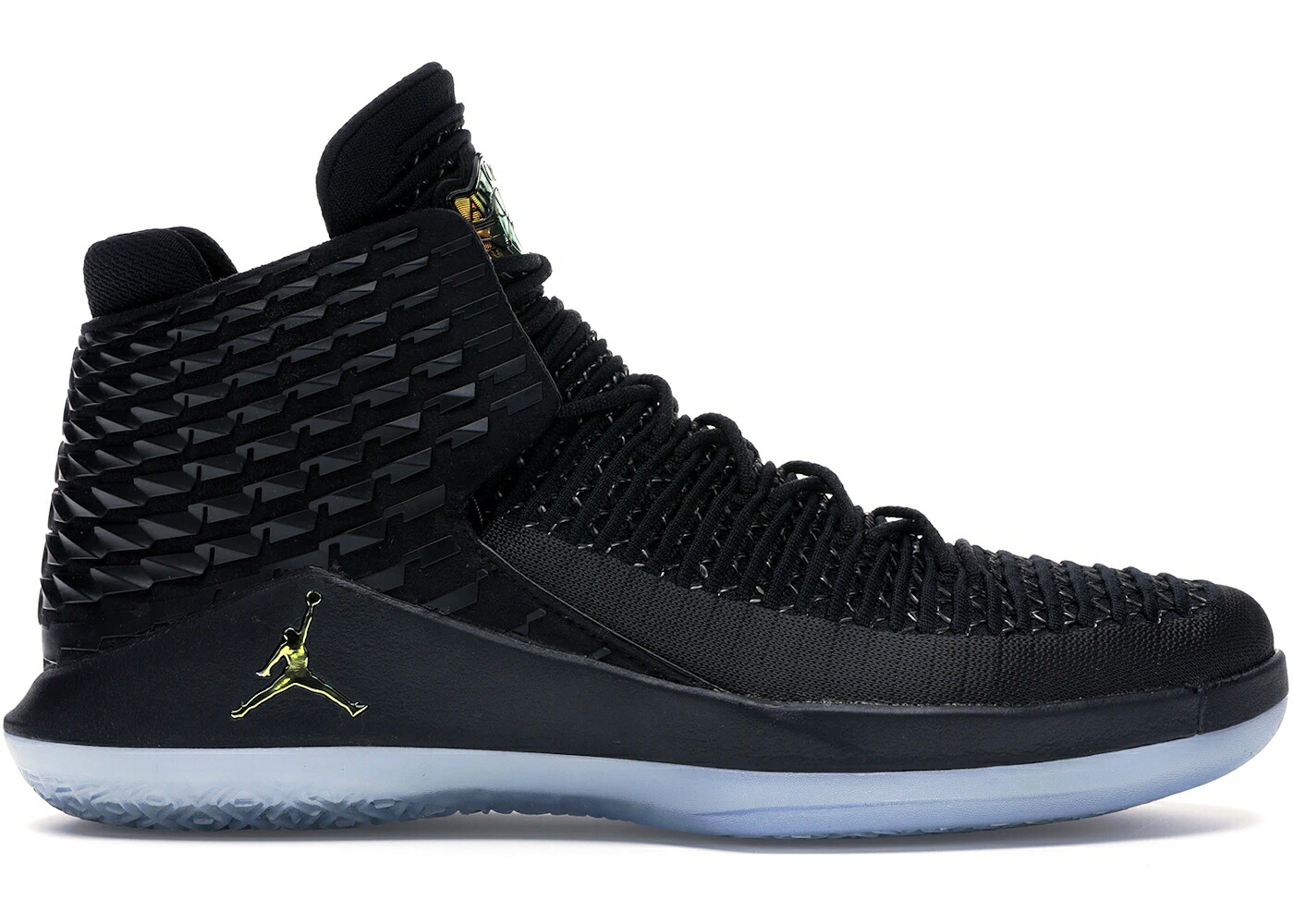ナイキ ジョーダン 黒いこと 黒いこと スニーカー メンズ JORDAN XXXII BLACK CAT / BLACK MULTI COLOR METALLIC