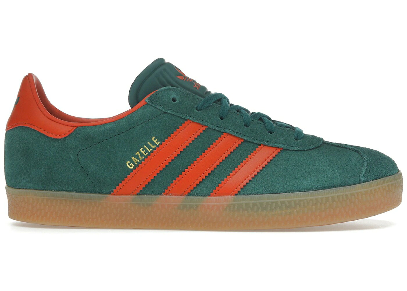 アディダス ガゼル 緑 緑であること 赤 赤いこと お坊っちゃん キッズ ADIDAS GAZELLE COLLEGIATE GREEN PRELOVED RED (GS) / COLLEGIATE GREEN PRELOVED RED もの言う花 マタニティ スニーカー