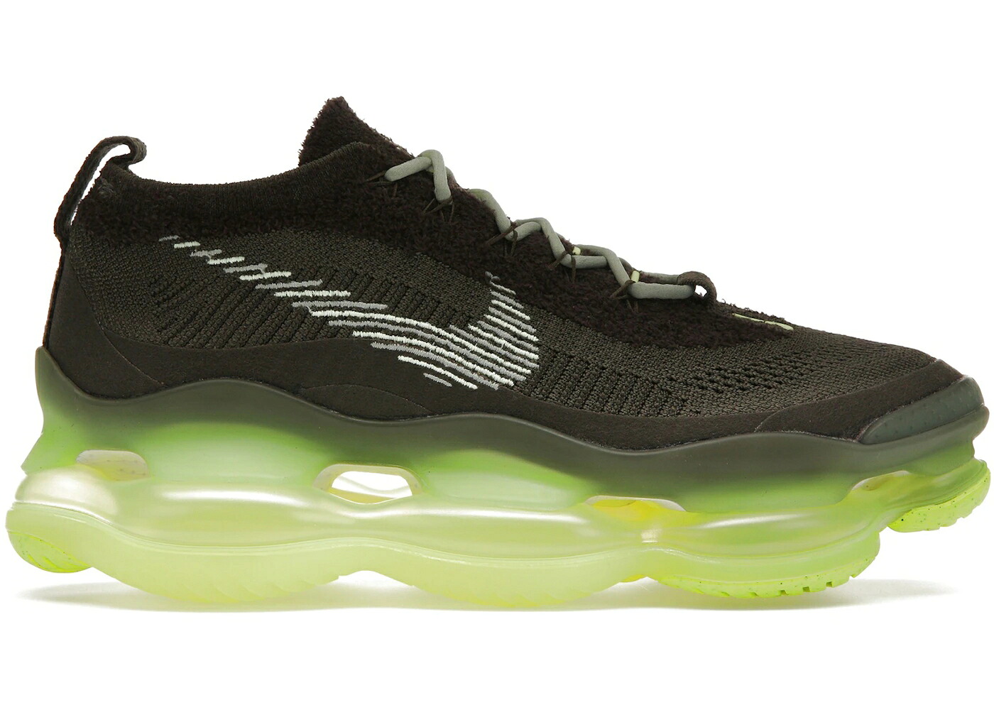 ナイキ マックス 積貨委託貨物 カーキ エア湖マックス VOLT. スニーカー メンズ NIKE AIR MAX SCORPION FK BARELY VOLT / CARGO KHAKI VOLT. COLORWAYJADE