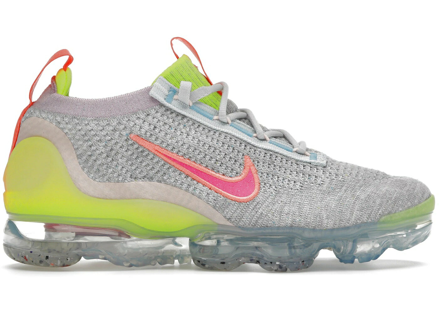 ナイキ 薄墨色 薄墨色 クリムゾン エアヴェイパーマックス WOMEN\u0027S スニーカー レディース NIKE AIR VAPORMAX 2021 FK GREY VOLT (WOMEN\u0027S) / GREY VOLT CRIMSON