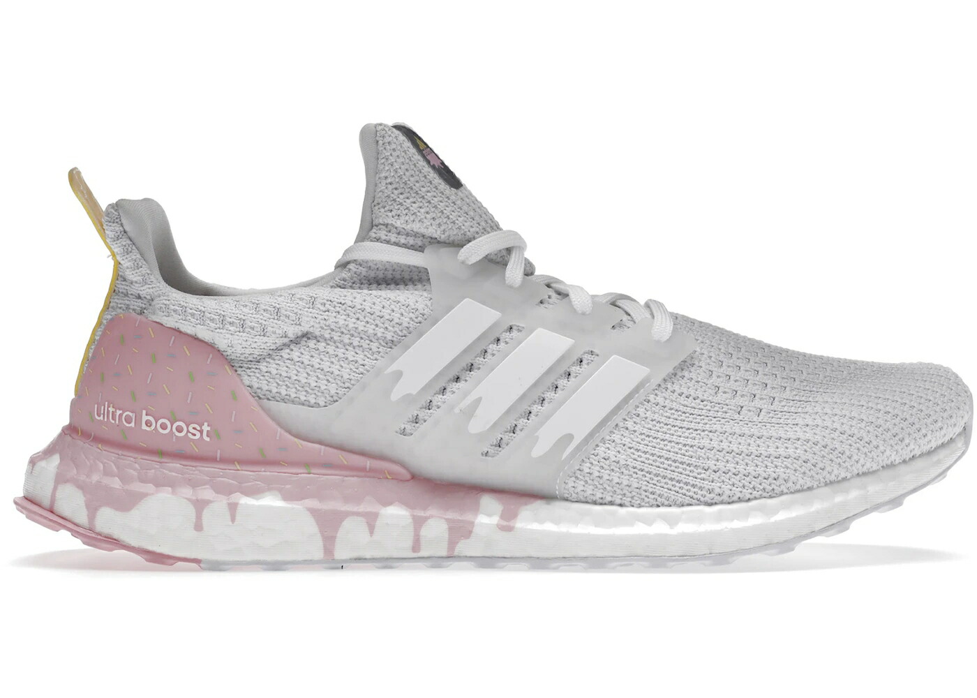 アディダス ウルトラ ブースト ピンク クリーム 白色 ホワイト ウルトラブースト アイスクリーム スニーカー メンズ ADIDAS ULTRA BOOST DNA PINK ICE CREAM DRIP / CLOUD WHITE CLOUD WHITE LIGHT