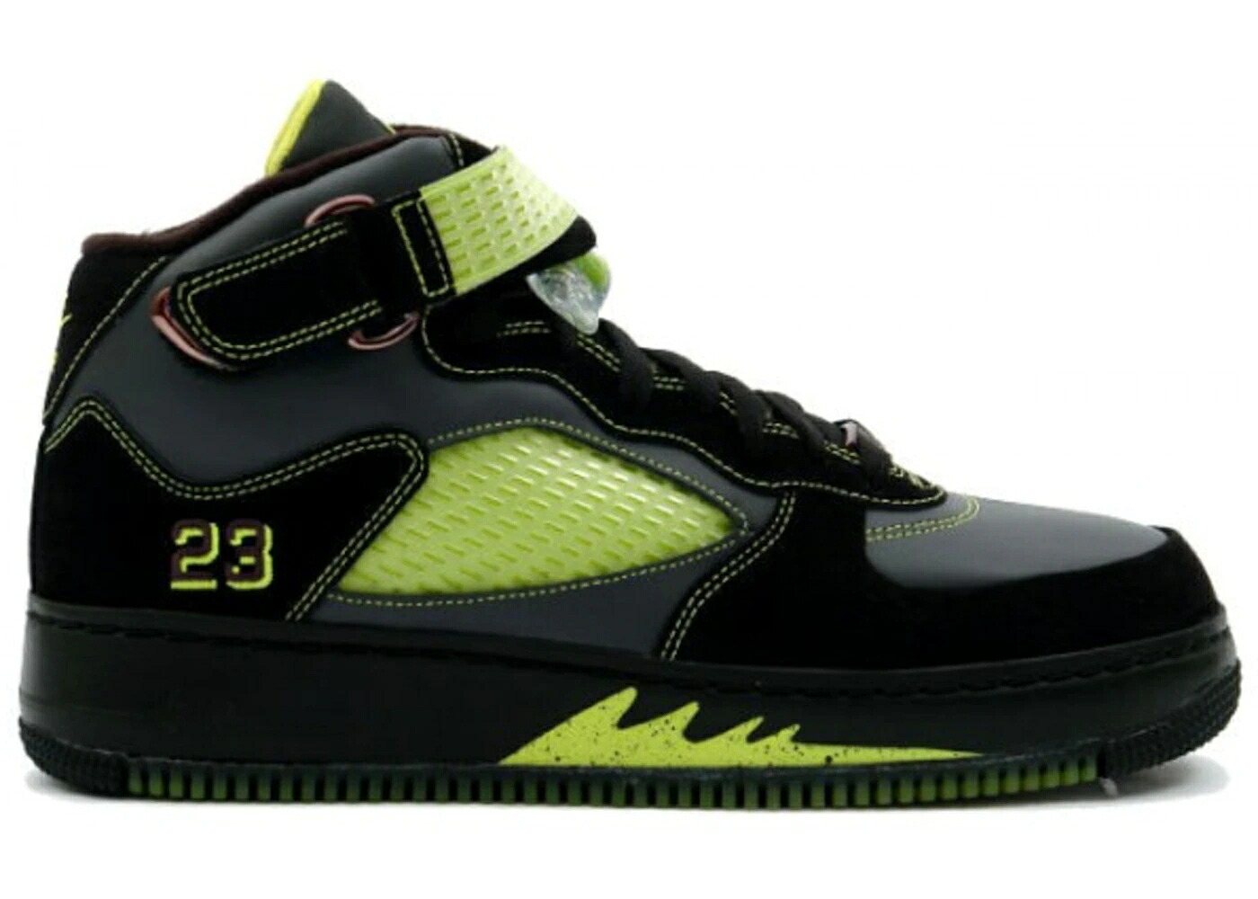 ナイキ ジョーダン 黒色 ブラック スニーカー メンズ JORDAN FORCE BLACK BRIGHT CACTUS / BLACK BRIGHT CACTUS ANTHRACITE
