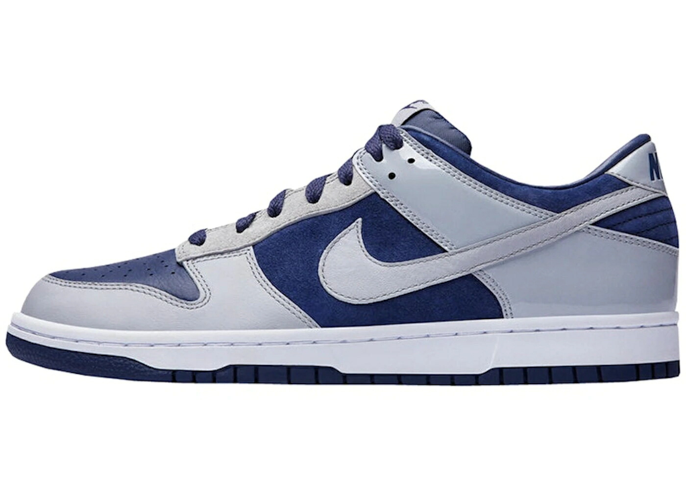ナイキ ダンク トワイライト 青色 ブルー 灰色 グレー ダンクロー CO.JP スニーカー メンズ NIKE DUNK LOW QS ATMOS MISMATCHED / TWILIGHT BLUE WOLF GREY