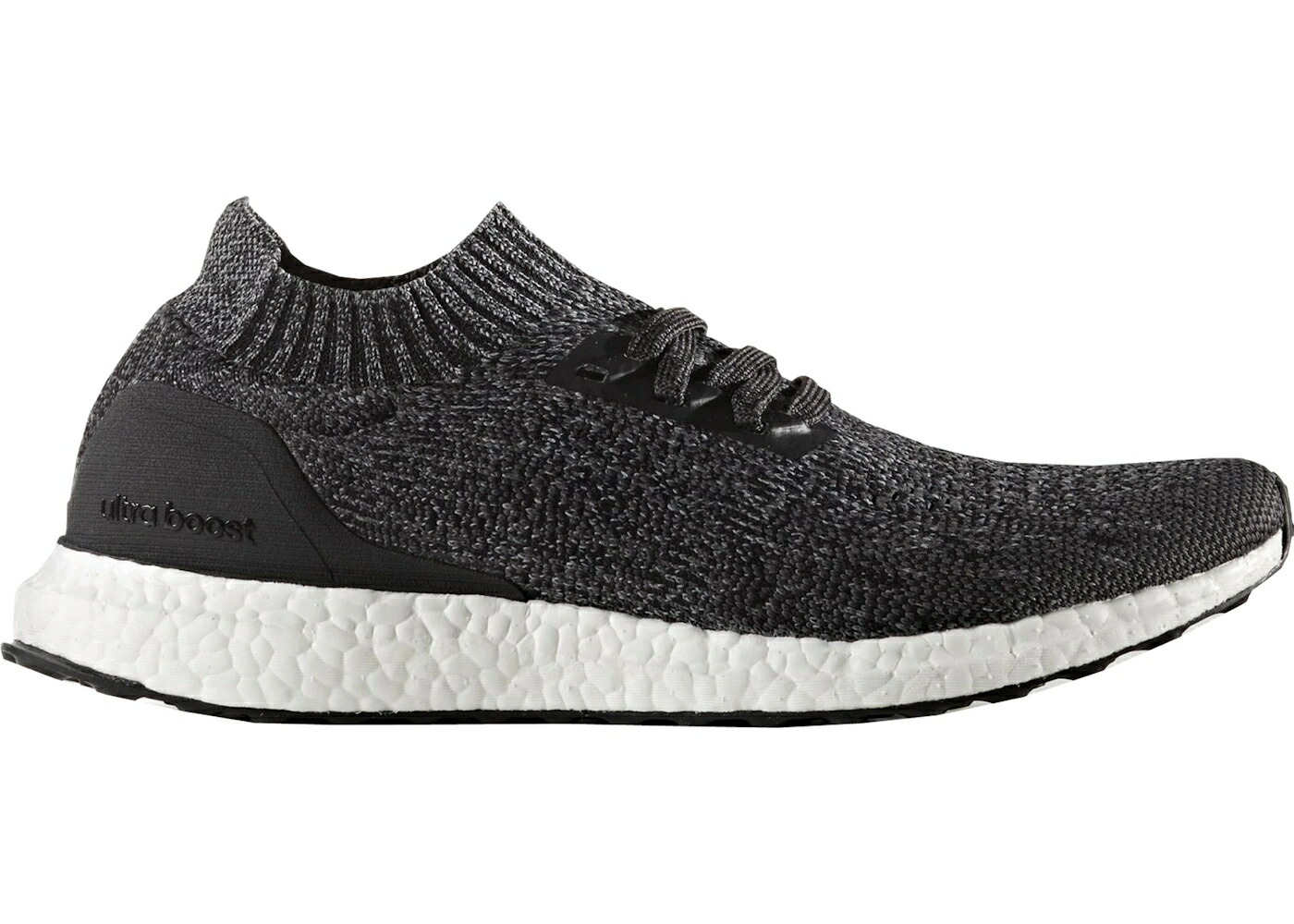 アディダス ウルトラ ブースト 黒色 ブラック 灰色 グレー コア ソリッド ウルトラブースト スニーカー メンズ ADIDAS ULTRA BOOST UNCAGED BLACK GREY THREE / CORE BLACK DARK SOLID GREY GREY