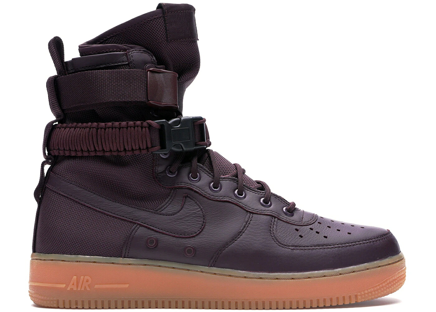 ナイキ ハイ ディープ ワイン色 バーガンディー エアフォース スニーカー メンズ NIKE SF AIR FORCE 1 HIGH DEEP BURGUNDY / DEEP BURGUNDY DEEP BURGUNDY|スニケス