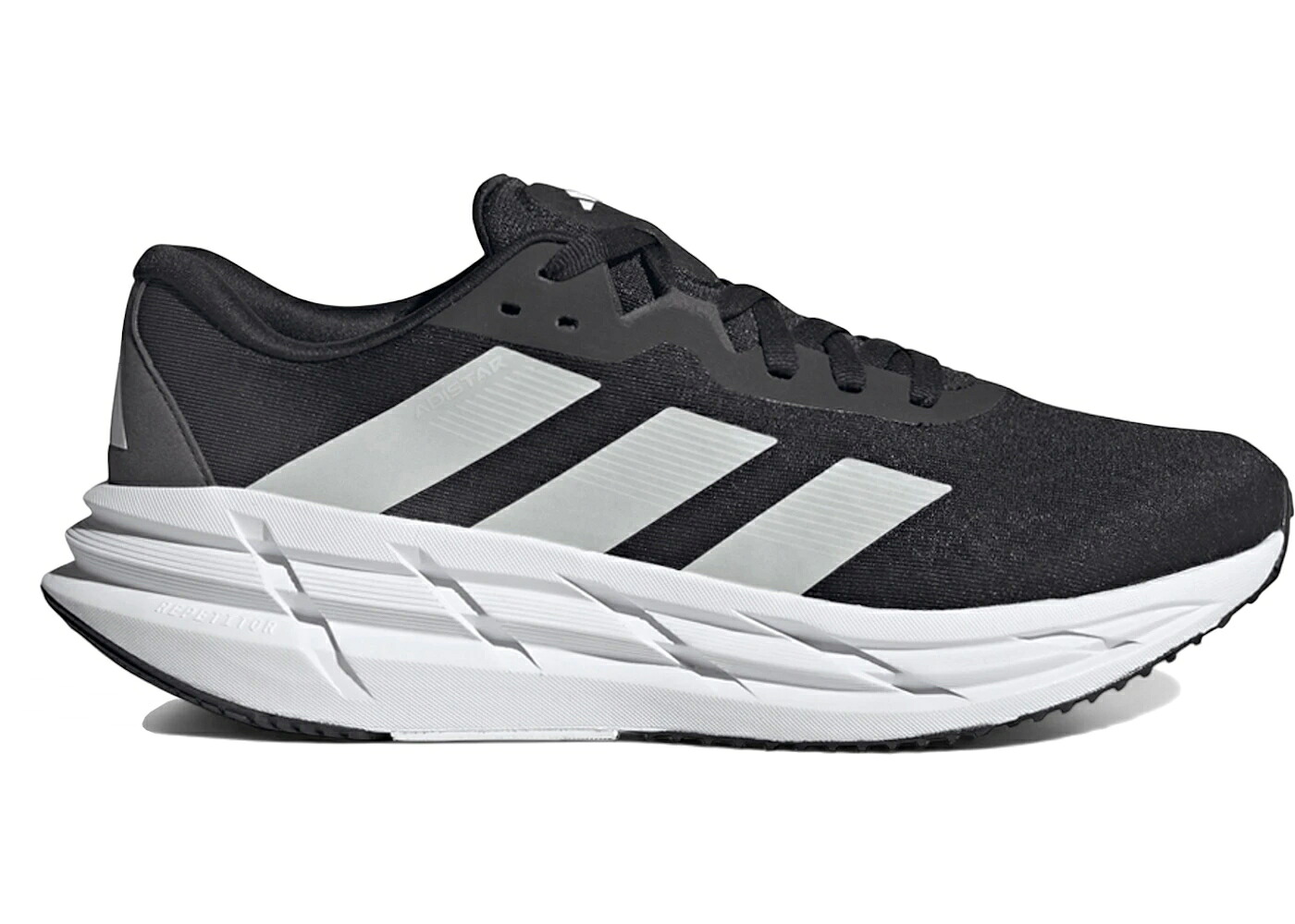 アディダス 黒色 ブラック 白色 ホワイト 灰色 グレー コア スニーカー メンズ ADIDAS ADISTAR 3 BLACK WHITE GREY / CORE BLACK FOOTWEAR WHITE GREY