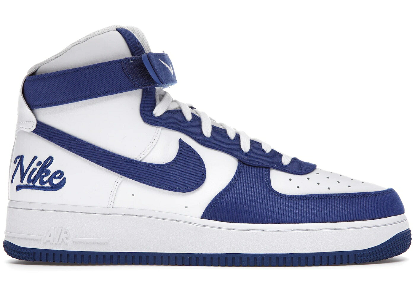 ナイキ ご機嫌 ドジャース 白いこと 白いこと 空軍 スニーカー メンズ NIKE AIR FORCE 1 HIGH EMB DODGERS / WHITE ROYAL