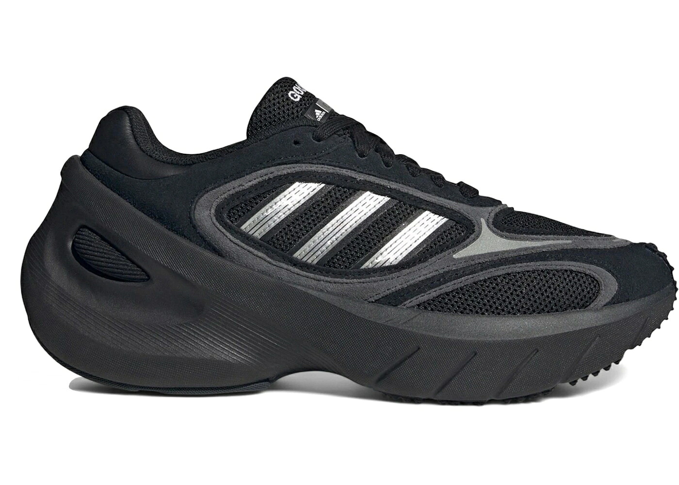 アディダス アディゼロ 黒いこと 黒いこと しろがね色 しろがね色 中核グループ スニーカー メンズ ADIDAS ADIZERO GOUKANA BLACK METALLIC SILVER / CORE BLACK SILVER METALLIC