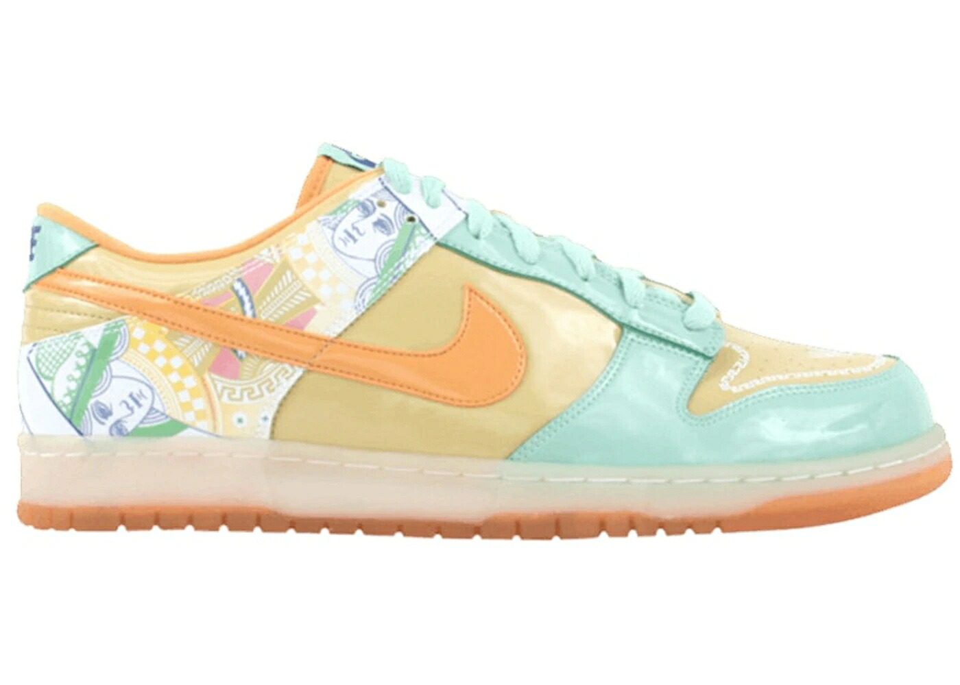 ナイキ ダンク 割り増し金 寄せ合わせ ダンクロー WOMEN\u0027S スニーカー レディース NIKE DUNK LOW PREMIUM COLLECTION ROYALE SERENA WILLIAMS (WOMEN\u0027S) / CELERY PAPAYA MED MINT VARSITY
