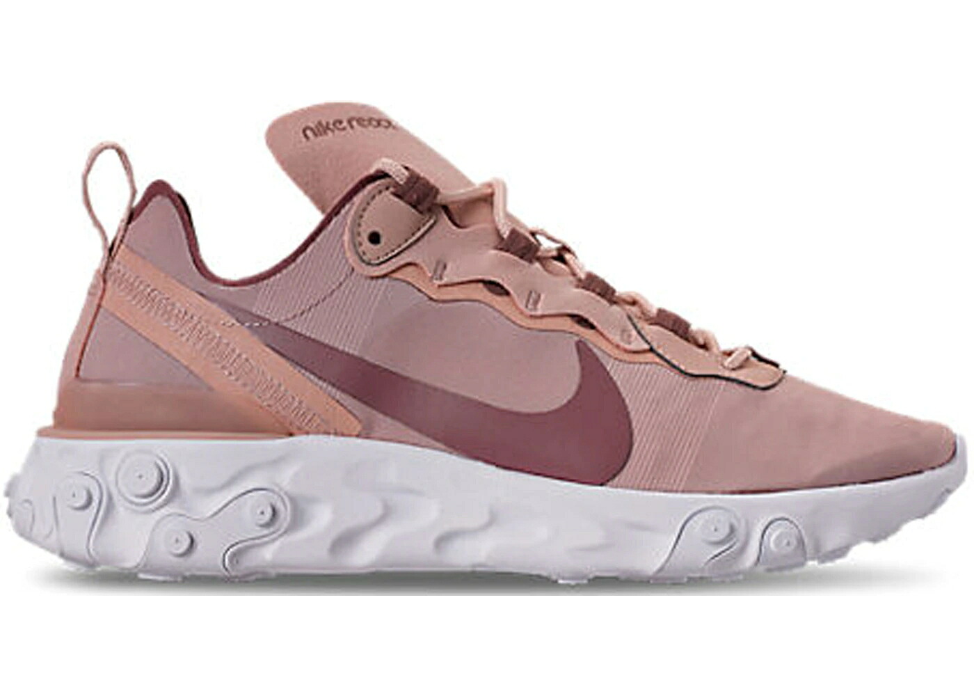 ナイキ リアクト 化学元素 ベージュ WOMEN\u0027S スニーカー レディース NIKE REACT ELEMENT 55 PARTICLE BEIGE (WOMEN\u0027S) / PARTICLE BEIGE SMOKEY MAUVE