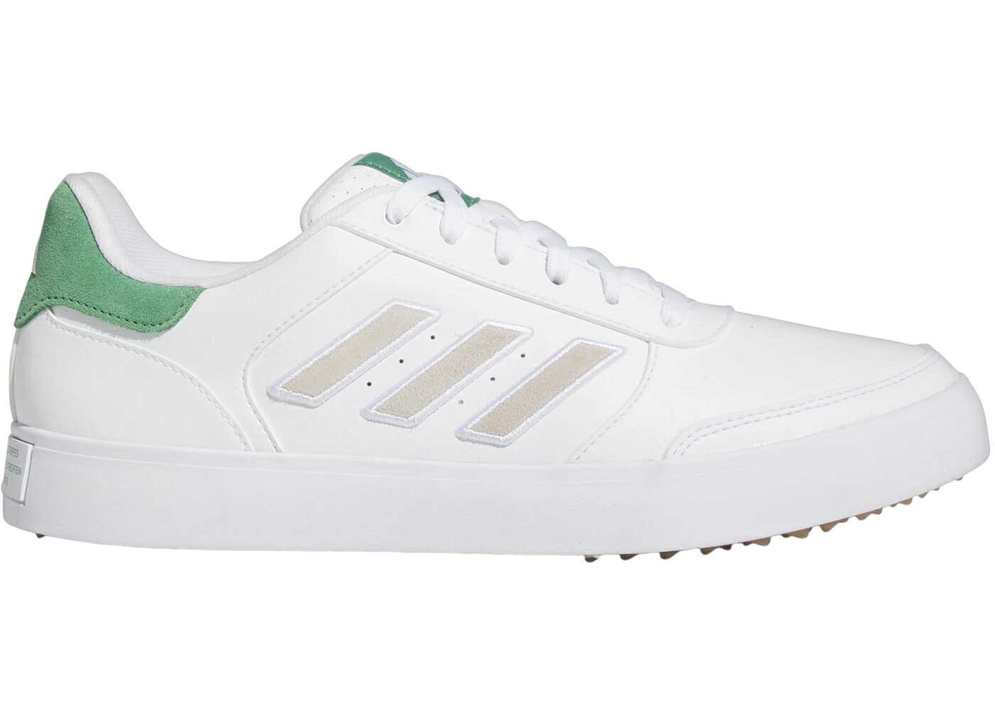 アディダス ゴルフ 白いこと 白いこと 緑 緑であること スニーカー メンズ ADIDAS RETROCROSS 24 SPIKELESS GOLF CLOUD WHITE PRELOVED GREEN / CLOUD WHITE CLOUD WHITE PRELOVED スニーカー-メンズ靴