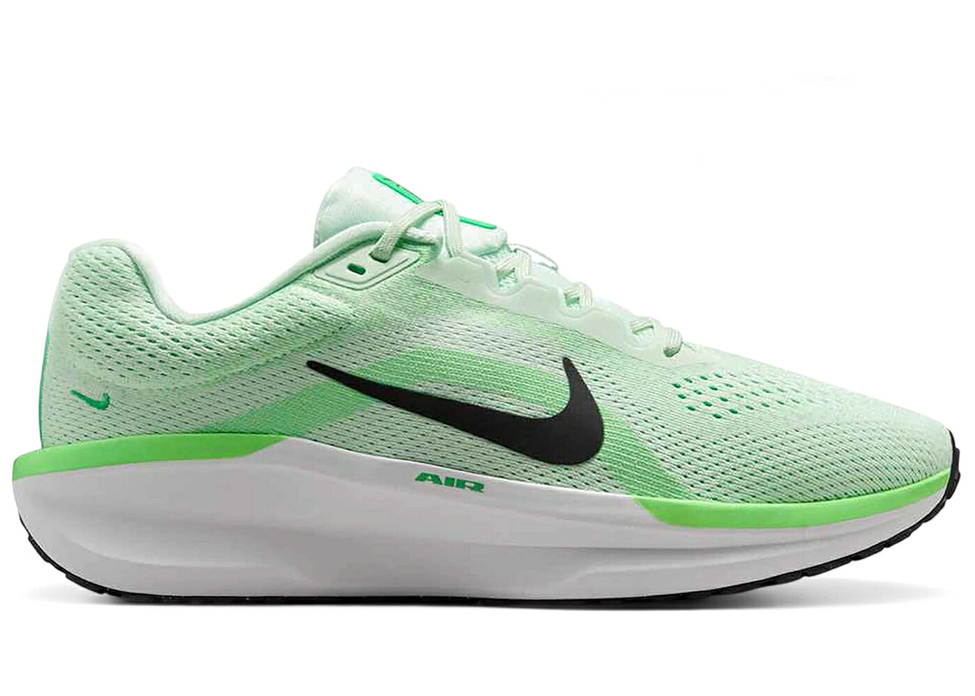 ナイキ 緑 グリーン 黒色 ブラック ストライク スニーカー メンズ NIKE WINFLO 11 BARELY GREEN BLACK / BARELY GREEN BLACK GREEN STRIKE