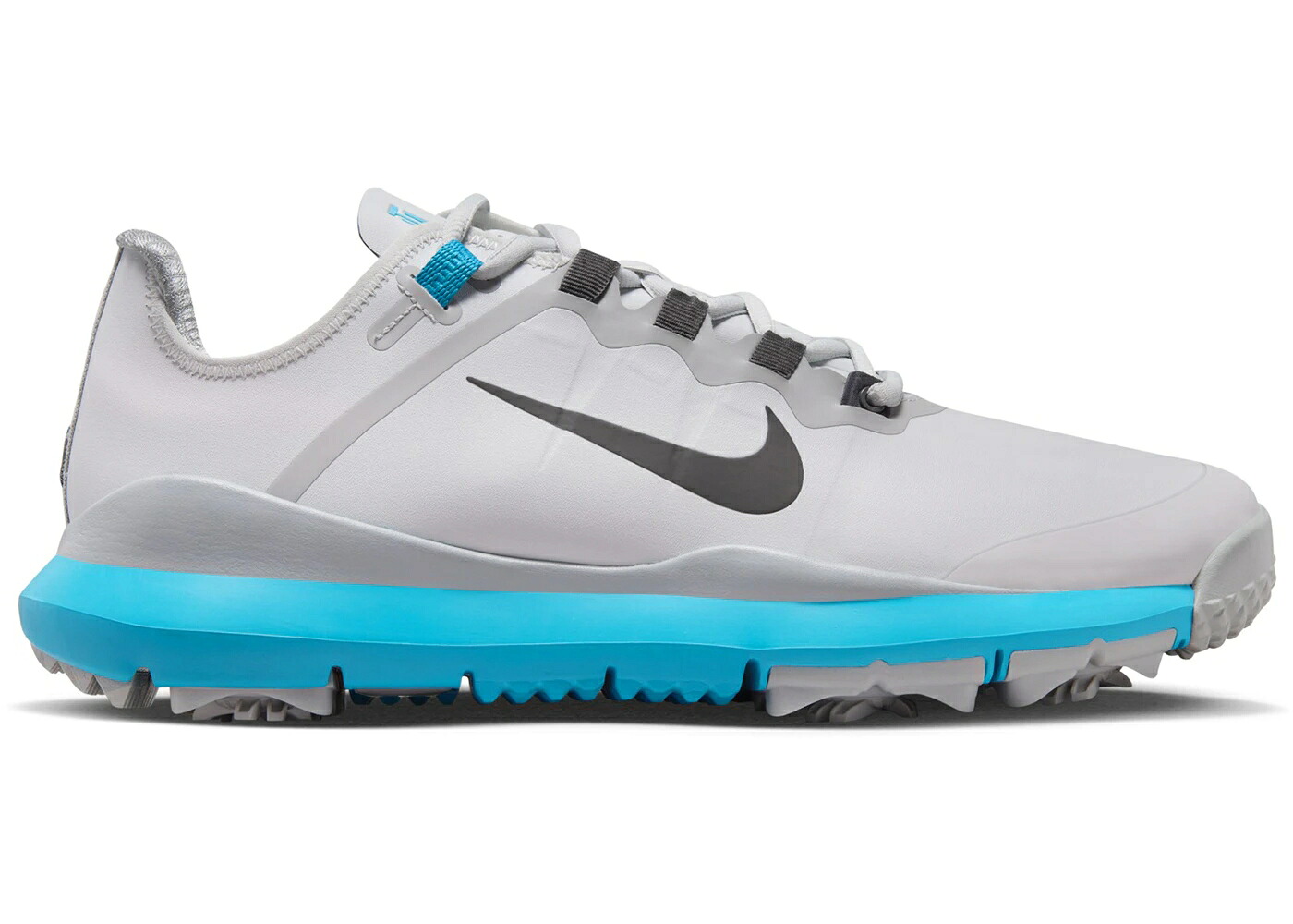 ナイキ 青み 青色 雷火 薄墨色 薄墨色 \u002713 スニーカー メンズ NIKE TIGER WOODS TW RETRO BLUE LIGHTNING (WIDE) / PHOTON DUST LIGHT SMOKE GREY