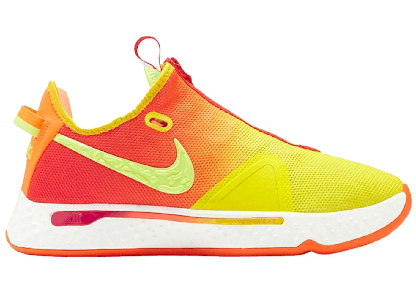 ナイキ 赤 赤いこと 黄味がかった 黄色 白いこと 白いこと 橙 オレンジ色 スニーカー メンズ NIKE PG 4 HOT SAUCE PICKLED PEPPER / RED YELLOW WHITE ORANGE