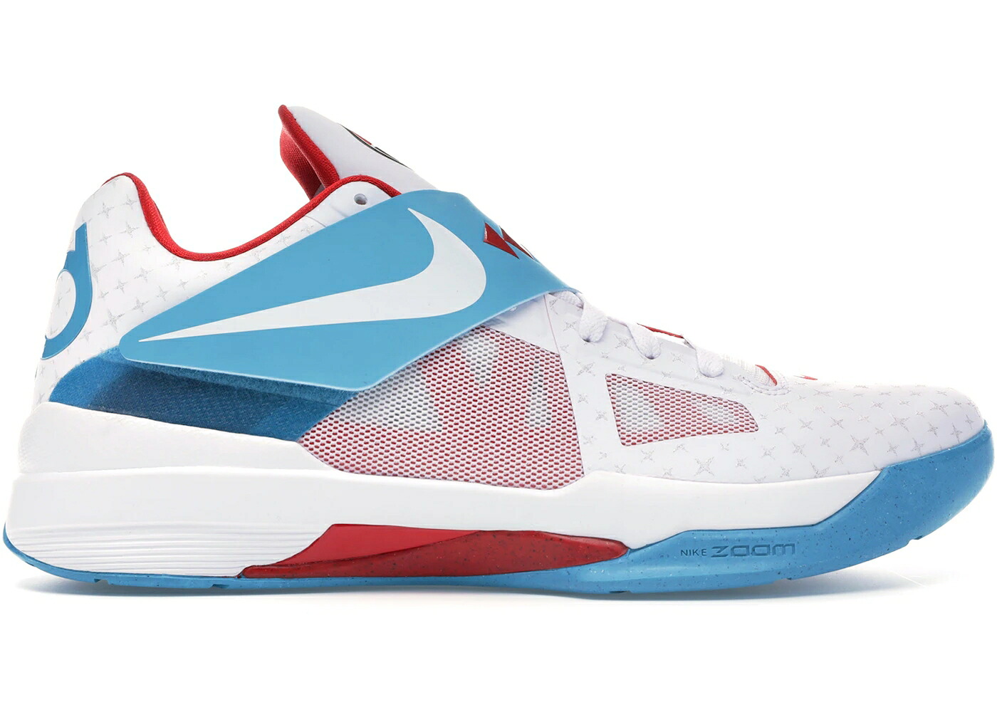 ナイキ 白いこと 白いこと スニーカー メンズ NIKE KD 4 N7 WHITE / WHITE WHITE DARK TURQUOISE