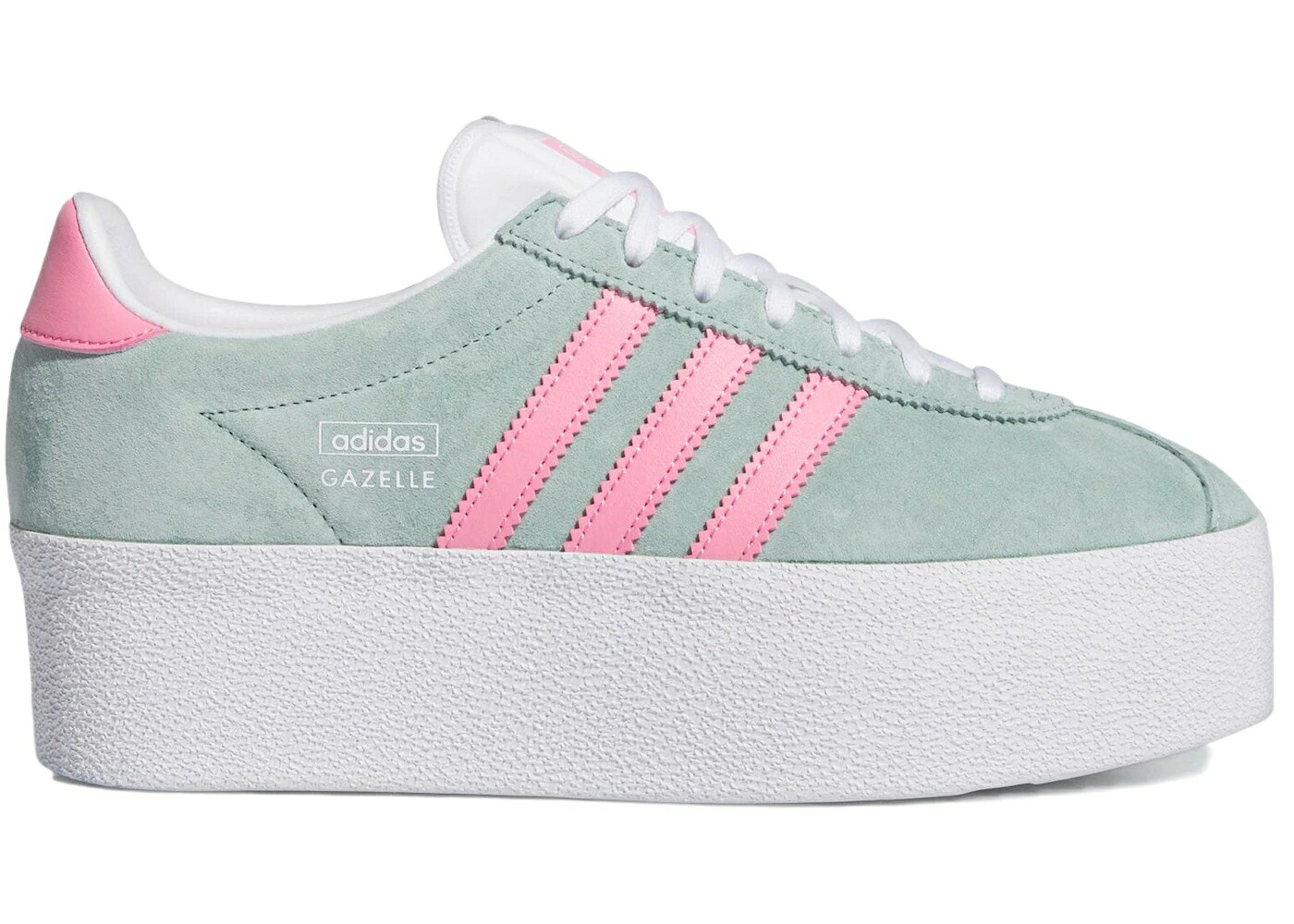 アディダス ガゼル 緑 緑であること サクラ色 WOMEN\u0027S スニーカー レディース ADIDAS GAZELLE UP HAZY GREEN BLISS PINK (WOMEN\u0027S) / HAZY GREEN BLISS PINK FOOTWEAR