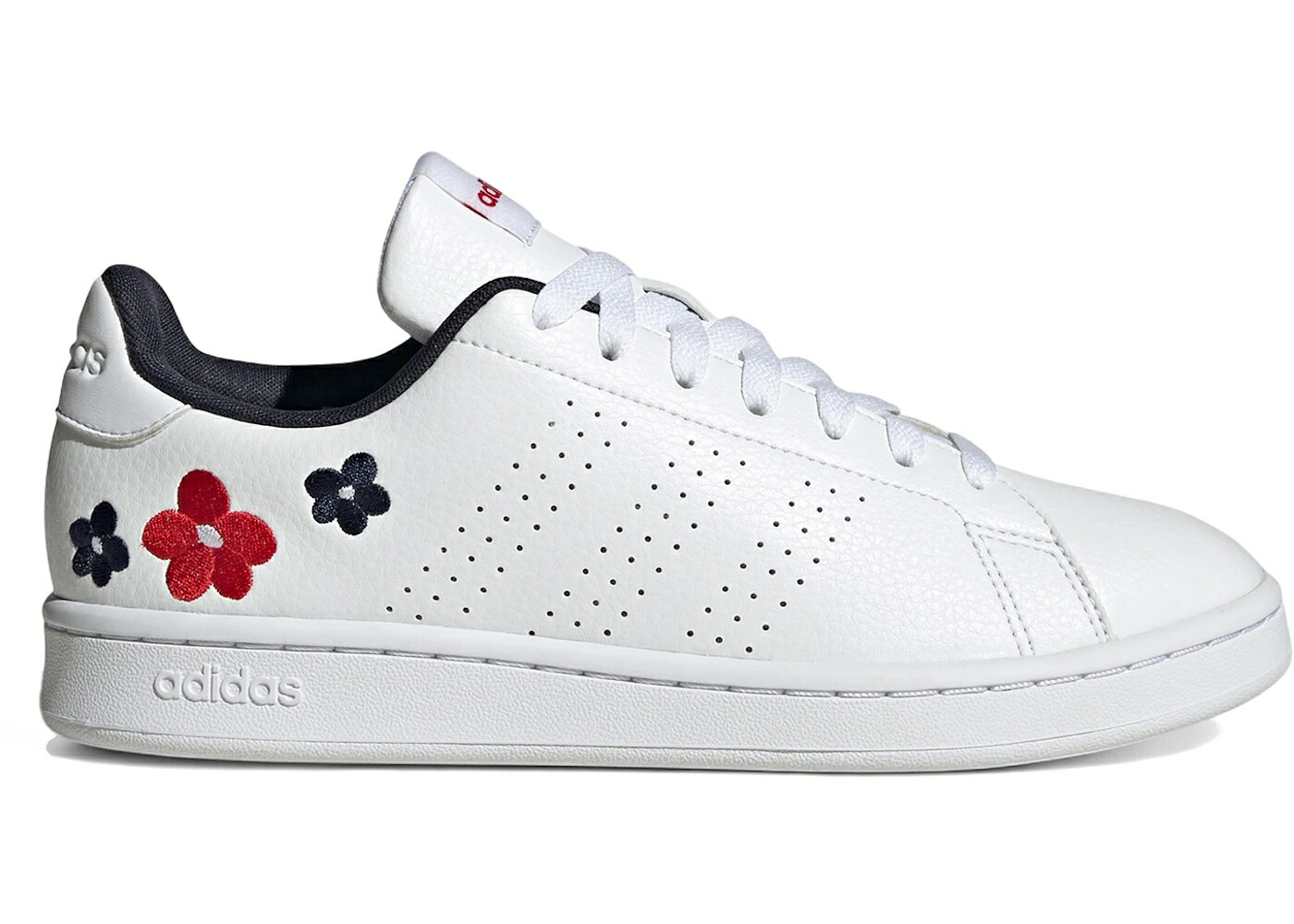 アディダス 白いこと 白いこと 2.0 WOMEN\u0027S スニーカー レディース ADIDAS ADVANTAGE CLOUD WHITE FLOWER (WOMEN\u0027S) / CLOUD WHITE CLOUD WHITE CLOUD