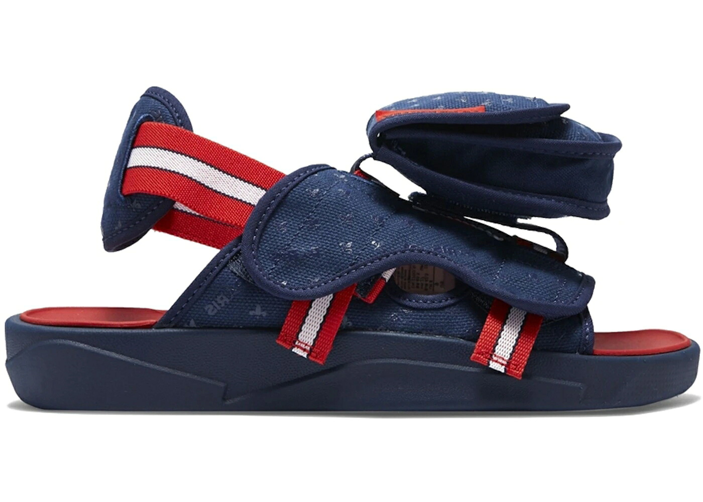 ナイキ ジョーダン サンダル 紺色 ネイビー 赤 レッド スニーカー メンズ JORDAN LS SLIDE PSG PARIS SAINT-GERMAIN / MIDNIGHT NAVY UNIVERSITY RED