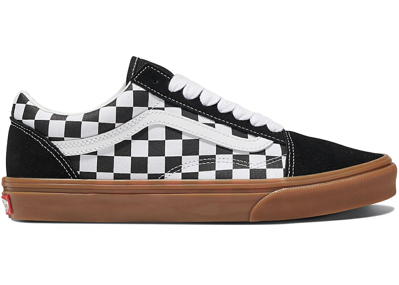 ヴァンズ バンズ 黒色 ブラック 白色 ホワイト オールドスクール スニーカー メンズ VANS OLD SKOOL FAT LACE CHECKERED BLACK / WHITE BLACK 35,700円