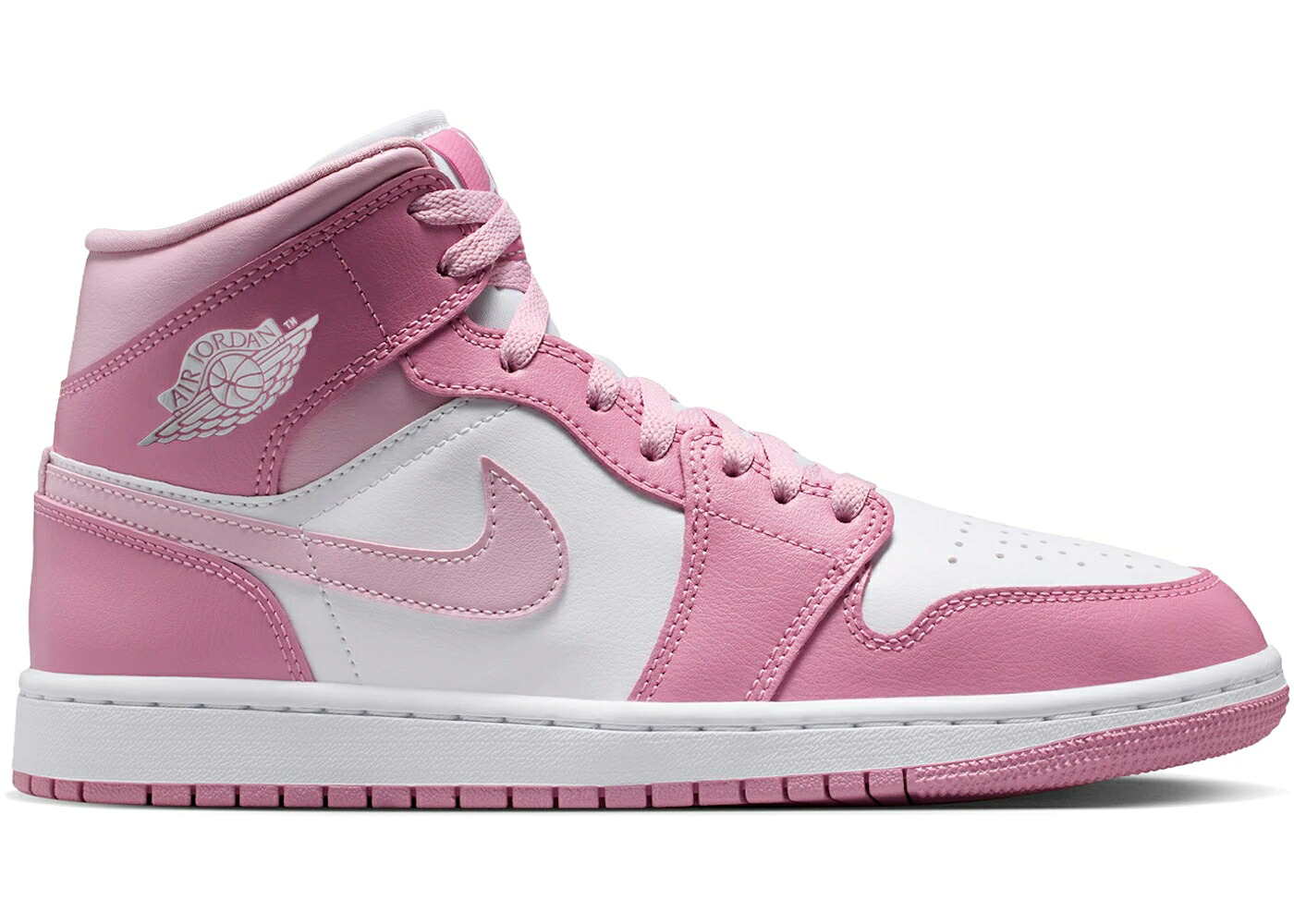 ナイキ ジョーダン ミッド サクラ色 WOMEN\u0027S スニーカー レディース JORDAN 1 MID ELEMENTAL PINK ICED CARMINE (WOMEN\u0027S) / ELEMENTAL PINK ICED CARMINE