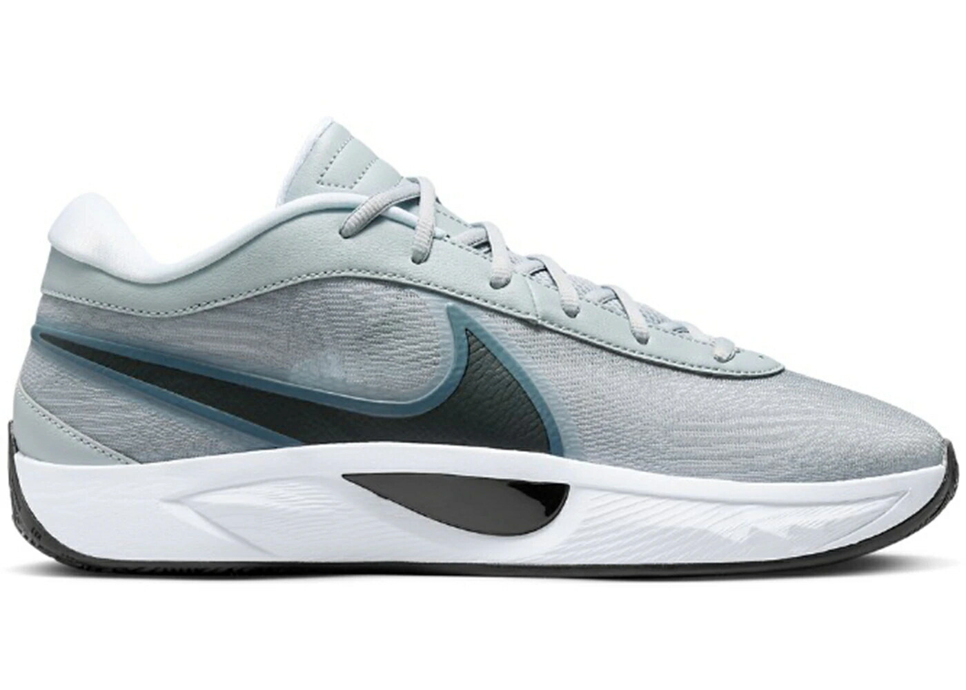 ナイキ ズーム 灰色 グレー 黒色 ブラック 白色 ホワイト ズームフリーク スニーカー メンズ NIKE GIANNIS ZOOM FREAK 6 TB WOLF GREY / WOLF GREY BLACK WHITE