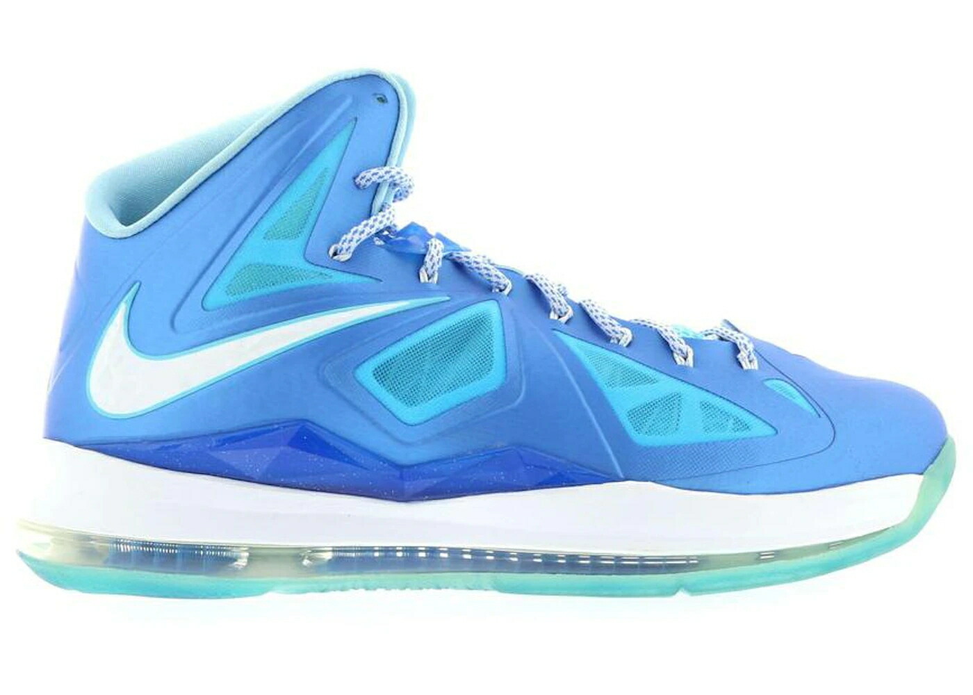 ナイキ レブロン 青碧 青碧 金剛石 スニーカー メンズ NIKE LEBRON X BLUE DIAMOND / PHOTO BLUE WIND CHILL TIDEPOOL