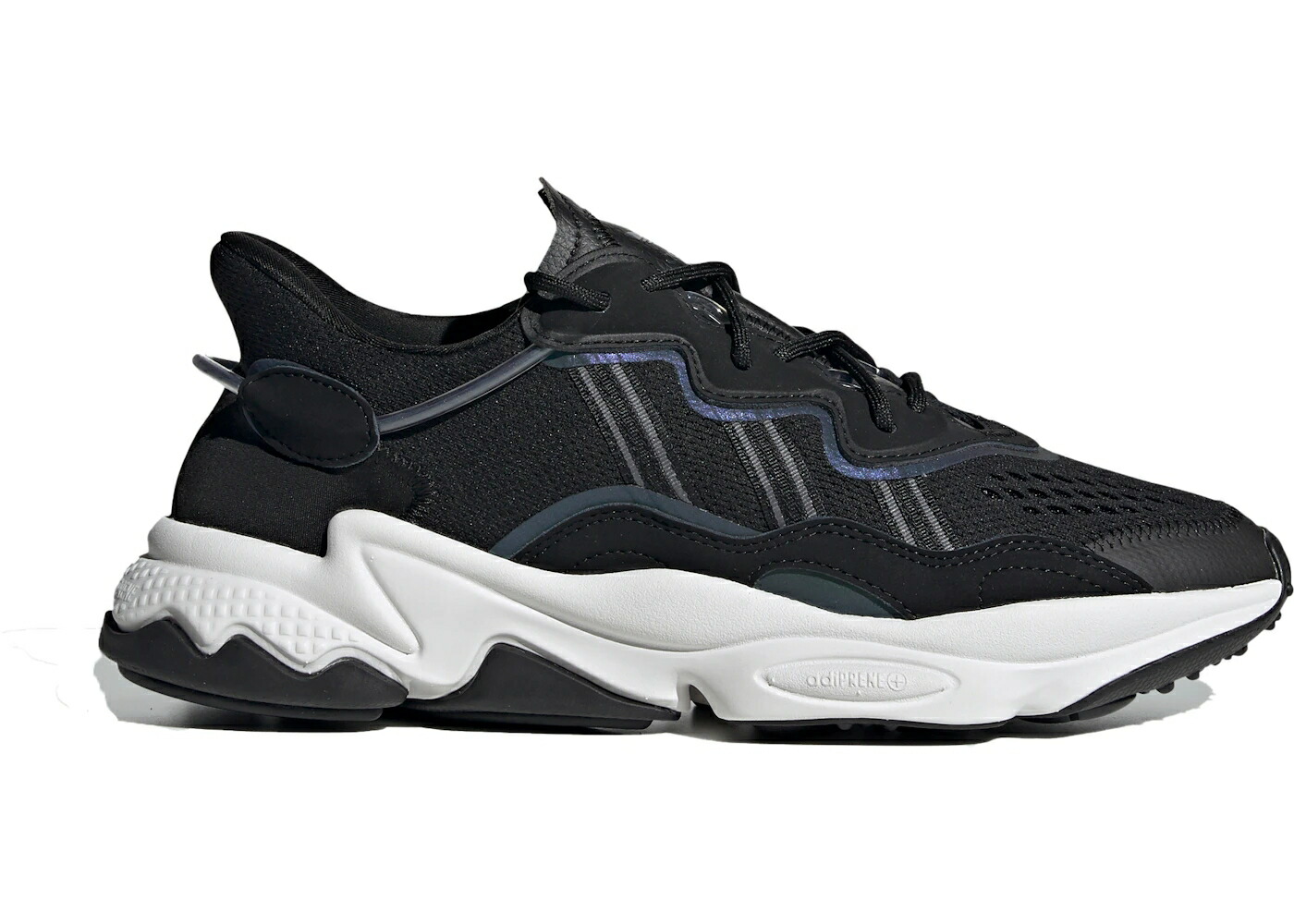 アディダス コア 黒色 ブラック 灰色 グレー スニーカー メンズ ADIDAS OZWEEGO CORE BLACK GREY SIX / CORE BLACK GREY SIX CRYSTAL