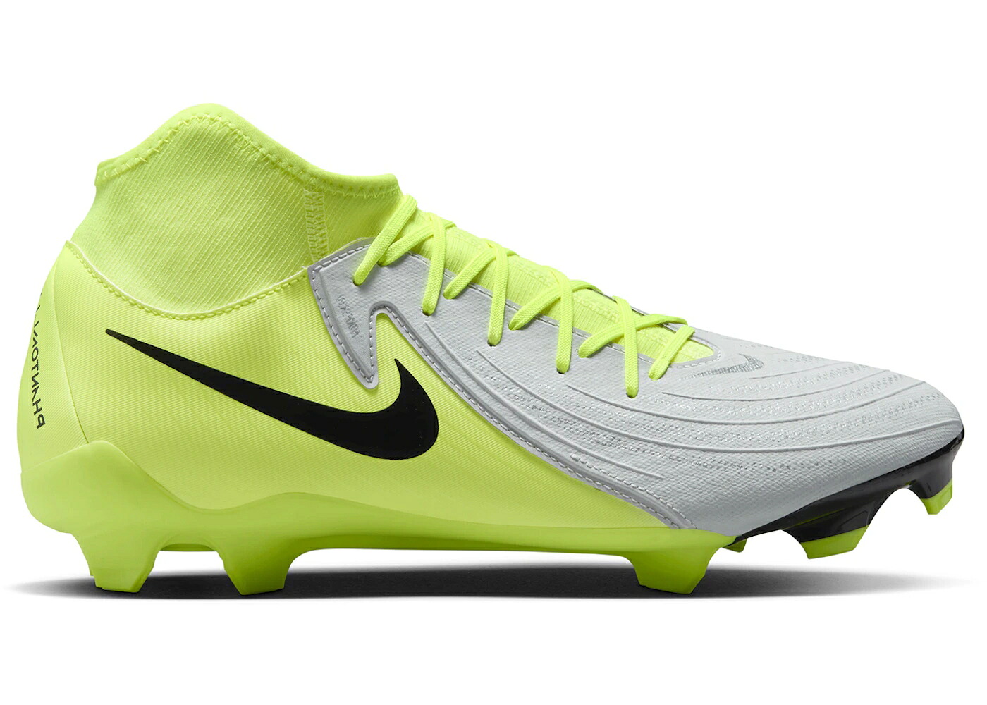 ナイキ アカデミー 銀色 シルバー 黒色 ブラック スニーカー メンズ NIKE PHANTOM LUNA 2 ACADEMY MG METALLIC SILVER VOLT BLACK / METALLIC SILVER VOLT BLACK
