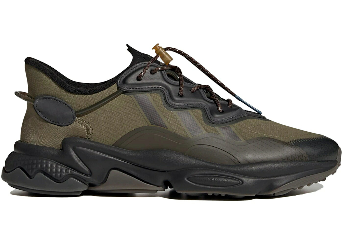 アディダス オリーブ 影ぼうし 影ぼうし 中核グループ スニーカー メンズ ADIDAS OZWEEGO FOCUS OLIVE / FOCUS OLIVE SHADOW OLIVE CORE