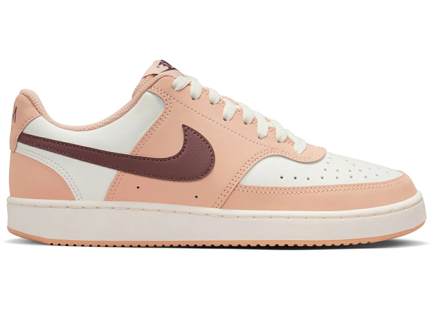 ナイキ 厚地の外套 WOMEN\u0027S スニーカー レディース NIKE COURT VISION LOW SHIMMER TATTOO SAIL (WOMEN\u0027S) / SHIMMER TATTOO SAIL