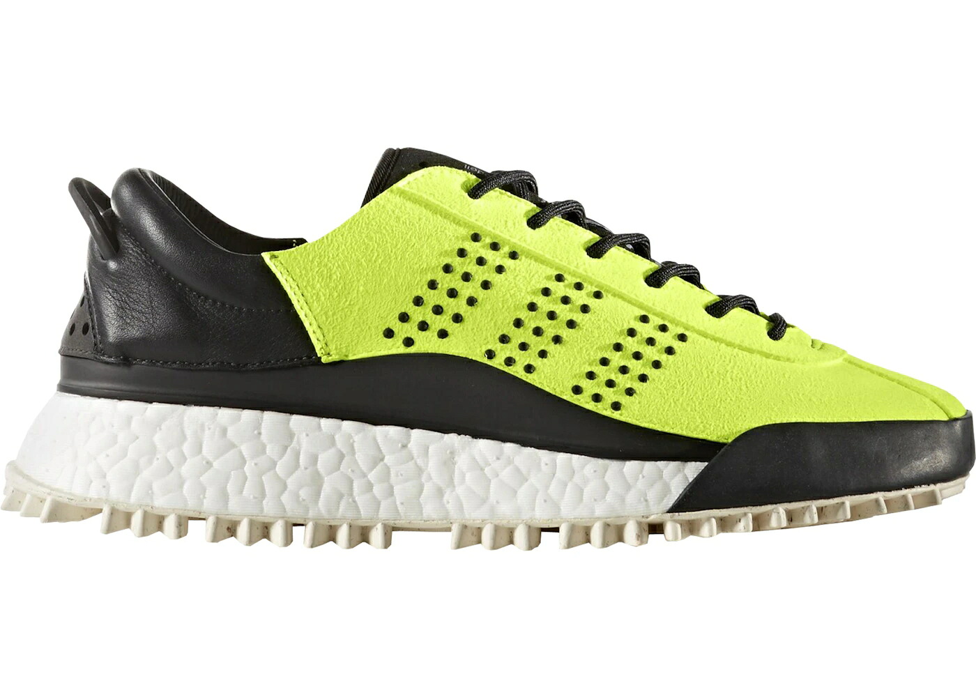 アディダス 黄色 イエロー コア 黒色 ブラック スニーカー メンズ ADIDAS HIKE LO ALEXANDER WANG SOLAR YELLOW / SOLAR YELLOW CORE BLACK