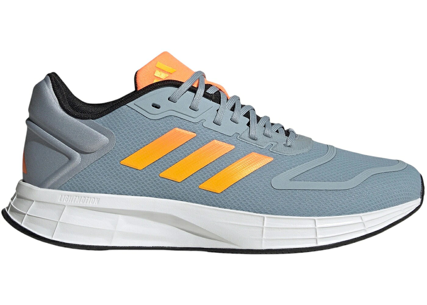 アディダス 灰色 グレー 橙 オレンジ ゴールド スニーカー メンズ ADIDAS DURAMO 10 LIGHT GREY SCREAMING ORANGE SOLAR GOLD / LIGHT GREY SCREAMING ORANGE