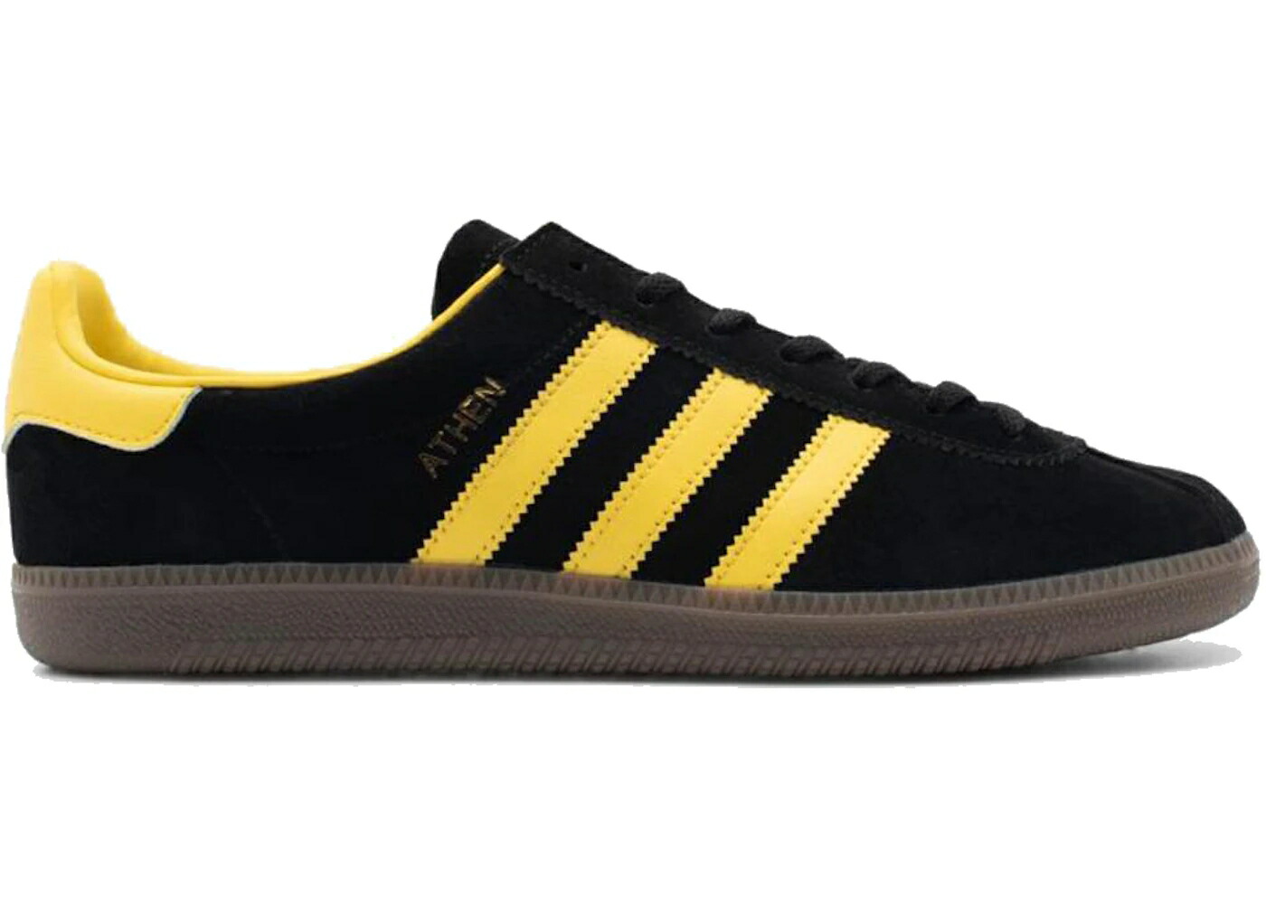 アディダス シティ シリーズ 黒色 ブラック 黄色 イエロー コア SIZE? スニーカー メンズ ADIDAS CITY SERIES ATHEN BLACK YELLOW / CORE BLACK EQT YELLOW GUM