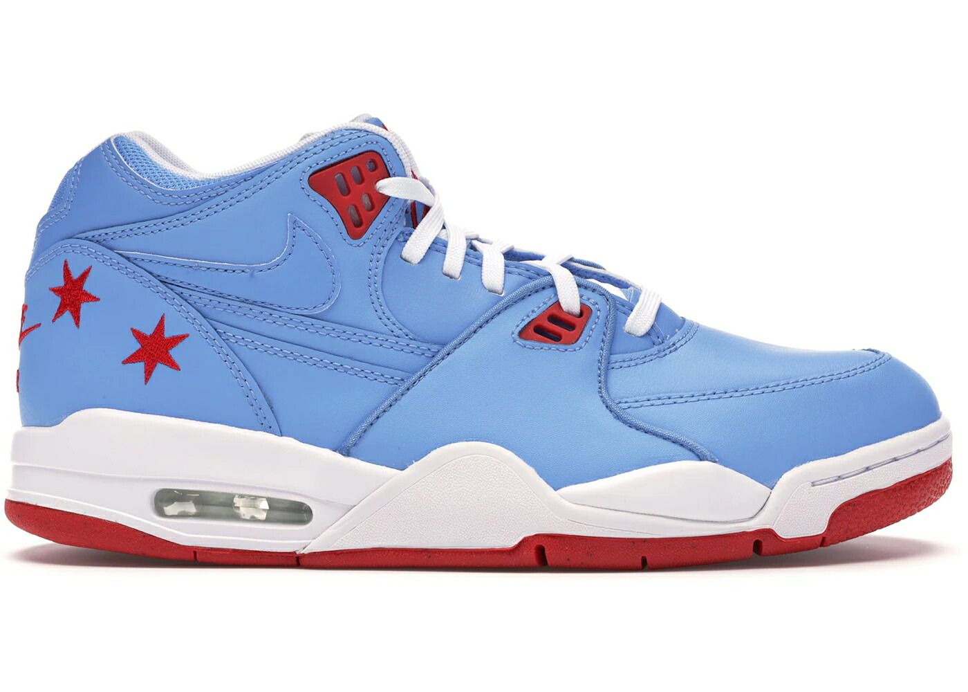 ナイキ 飛行 風の強い町 青味 青み 赤 赤いこと \u002789 スニーカー メンズ NIKE AIR FLIGHT ALL-STAR CHICAGO FLAG (2020) / UNIVERSITY BLUE UNIVERSITY RED