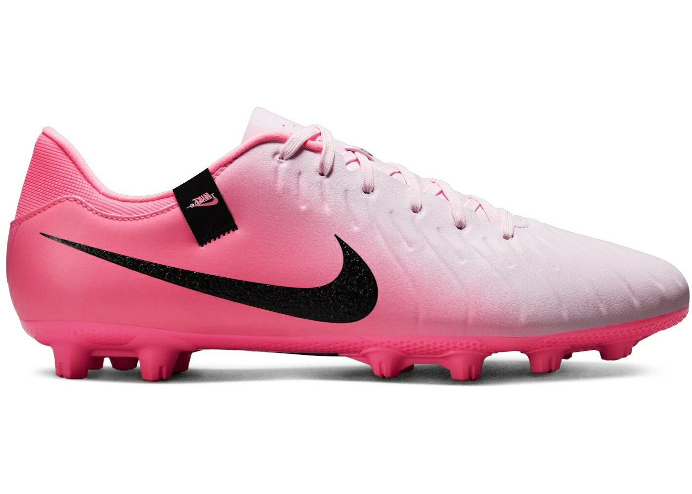 ナイキ ティエンポ レジェンド アカデミー ピンク 黒色 ブラック スニーカー メンズ NIKE TIEMPO LEGEND 10 ACADEMY HG PINK FOAM BLACK / PINK FOAM BLACK
