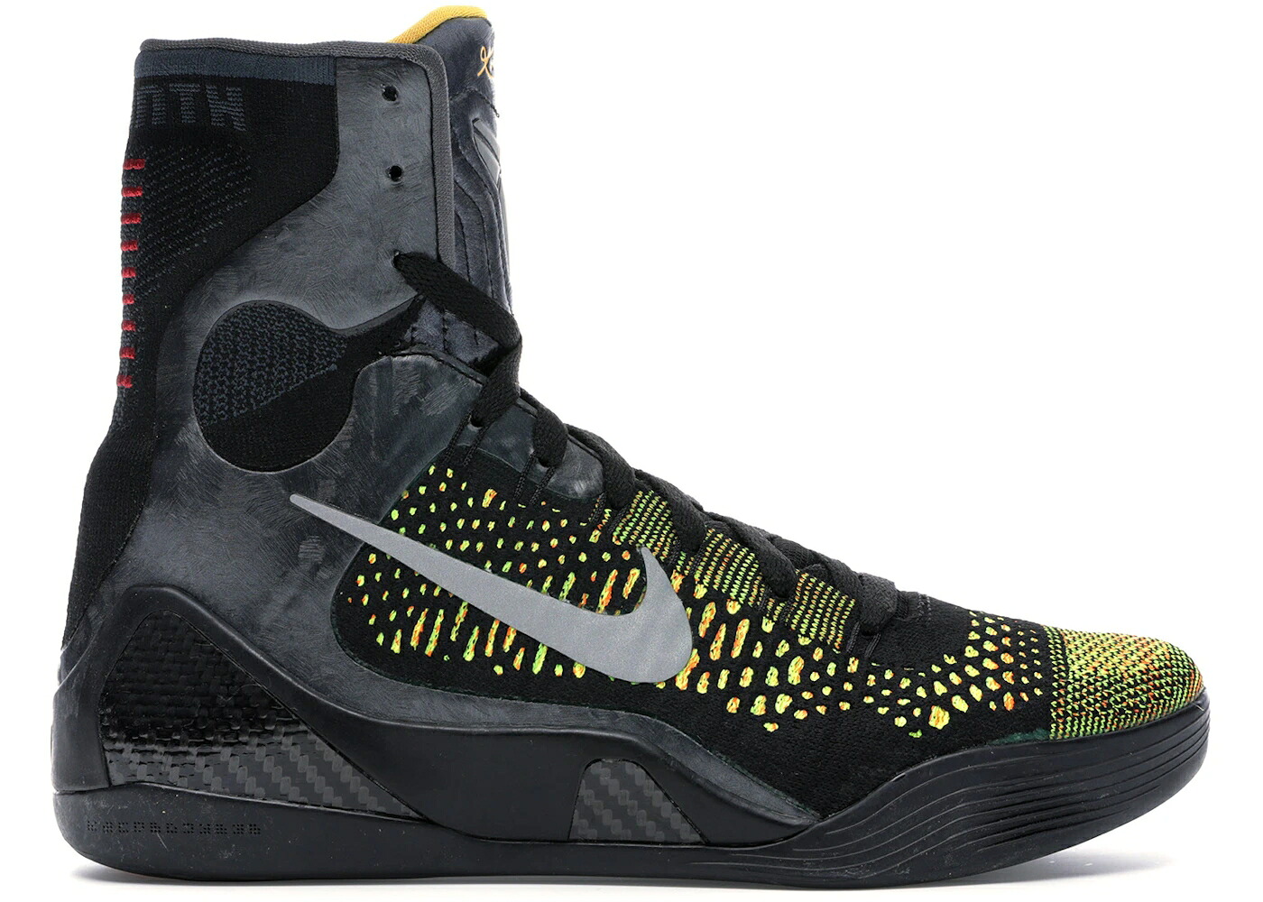 ナイキ コービー エリート 黒いこと 黒いこと しろがね色 しろがね色 スニーカー メンズ NIKE KOBE 9 ELITE INSPIRATION / BLACK METALLIC SILVER ANTHRACITE