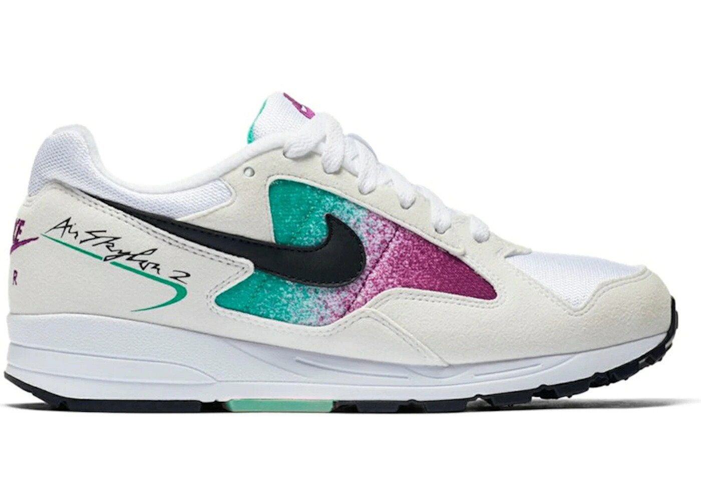 ナイキ 白いこと 白いこと 黒いこと 黒いこと WOMEN\u0027S スニーカー レディース NIKE AIR SKYLON 2 CLEAR EMERALD (WOMEN\u0027S) / WHITE BLACK CLEAR EMERALD