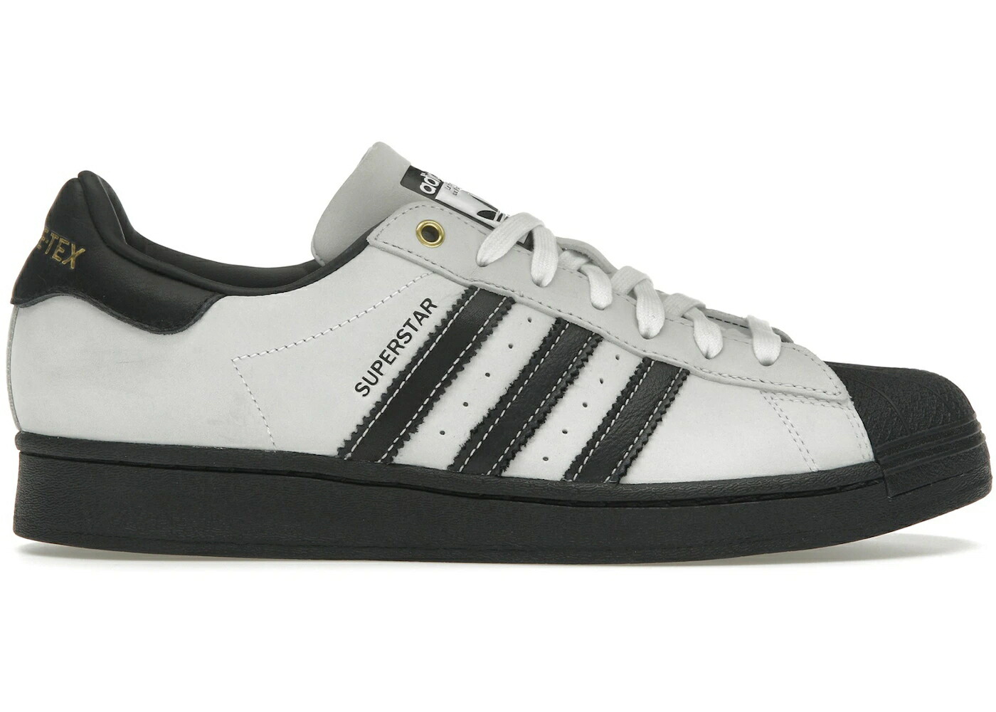 アディダス スーパースター ゴアテックス 黒色 ブラック 白色 ホワイト コア スニーカー メンズ ADIDAS SUPERSTAR GORE-TEX BLACK WHITE / CORE BLACK CORE BLACK CLOUD
