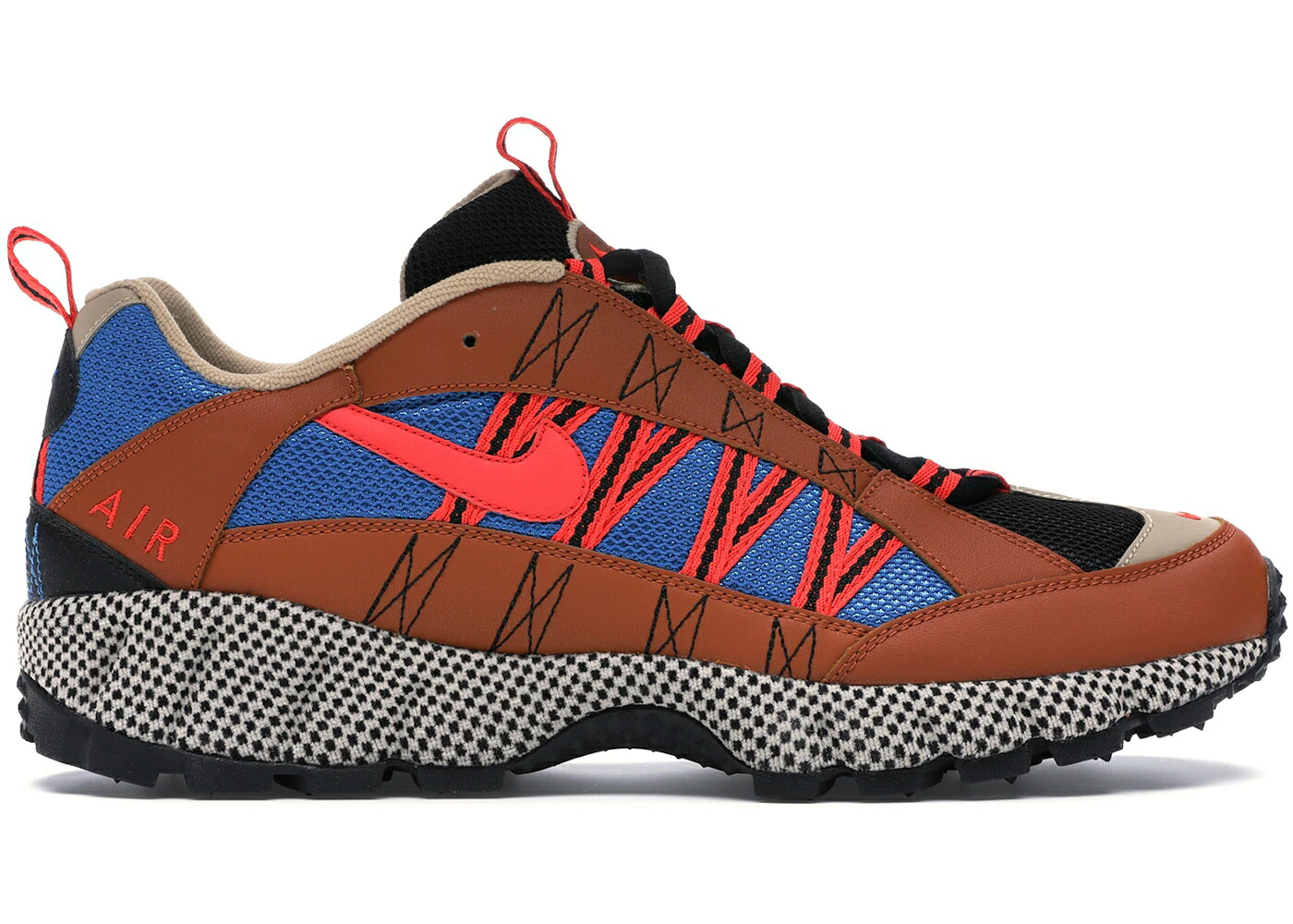 ナイキ 青色 ブルー 黒色 ブラック スニーカー メンズ NIKE AIR HUMARA 17 DARK RUSSET / DARK RUSSET BLUE NEBULA BLACK