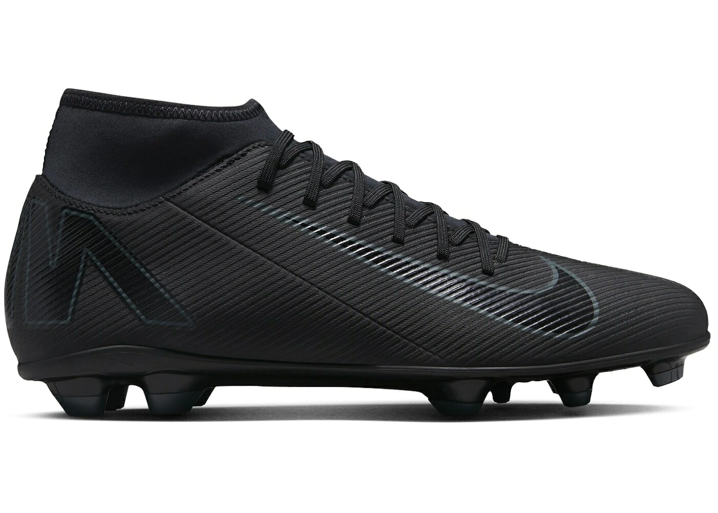 ナイキ 野球クラブ 黒いこと 黒いこと ディープ スニーカー メンズ NIKE MERCURIAL SUPERFLY 10 CLUB MG BLACK DEEP JUNGLE / BLACK DEEP JUNGLE BLACK