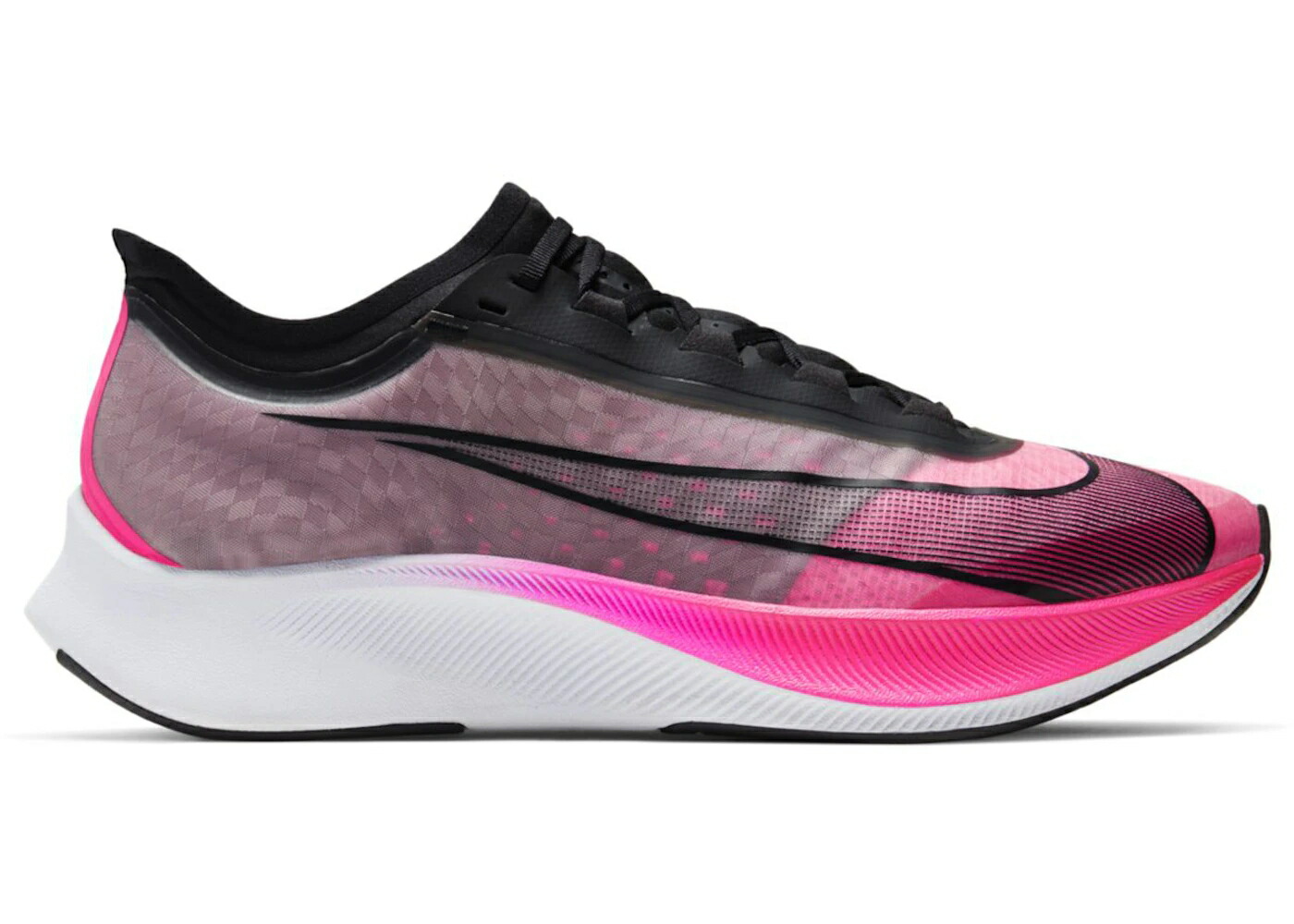 ナイキ ズーム ピンク ブラスト 灰色 グレー 白色 ホワイト ズームフライ スニーカー メンズ NIKE ZOOM FLY 3 PINK BLAST / PINK BLAST ATMOSPHERE GREY WHITE