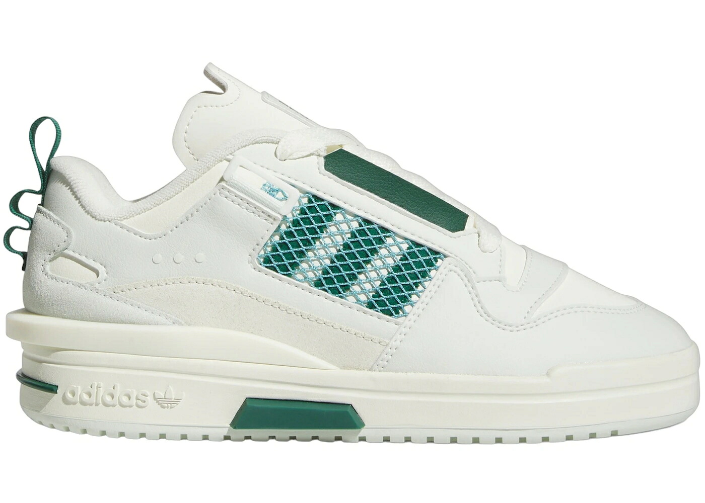 アディダス フォーラム 翡翠 ジェード 緑 グリーン アイボリー スニーカー メンズ ADIDAS HYC FORUM MOD LOW CRYSTAL JADE COLLEGIATE GREEN IVORY / CRYSTAL JADE COLLEGIATE GREEN