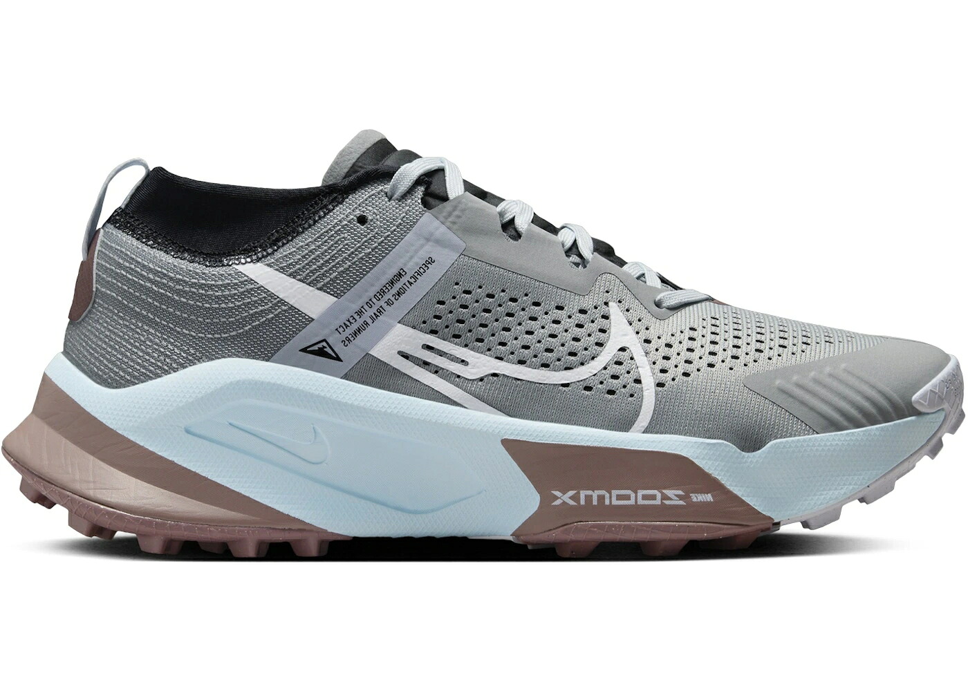 ナイキ 灰色 グレー 黒色 ブラック 青色 ブルー 白色 ホワイト WOMEN'S スニーカー レディース NIKE ZOOMX ZEGAMA LIGHT SMOKE GREY BLACK GLACIER BLUE WHITE (WOMEN'S) / LIGHT SMOKE GREY BLACK GLACIER|スニケス