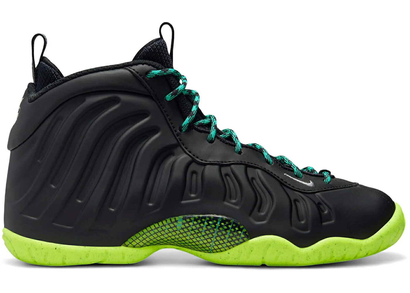 ナイキ 黒いこと 黒いこと しろがね色 しろがね色 お坊っちゃん キッズ NIKE LITTLE POSITE ONE EMERGING POWERS (GS) / BLACK METALLIC SILVER VOLT CLEAR もの言う花 マタニティ スニーカー