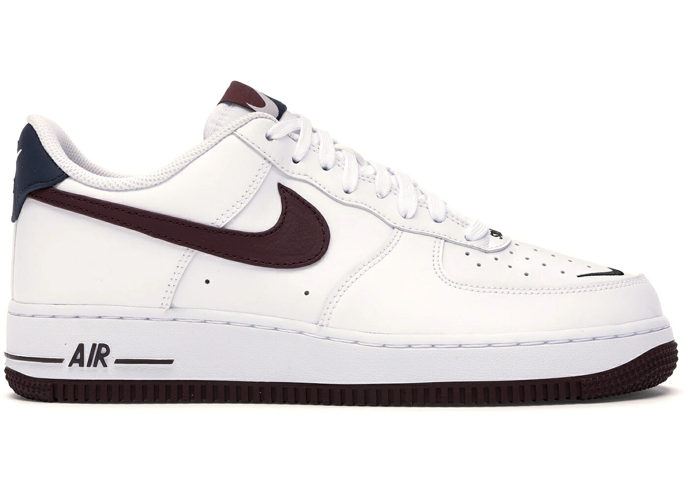 ナイキ 赤 赤いこと 白いこと 白いこと 空軍 スニーカー メンズ NIKE AIR FORCE 1 LOW OBSIDIAN/WHITE-UNIVERSITY RED / OBSIDIAN WHITE UNIVERSITY RED
